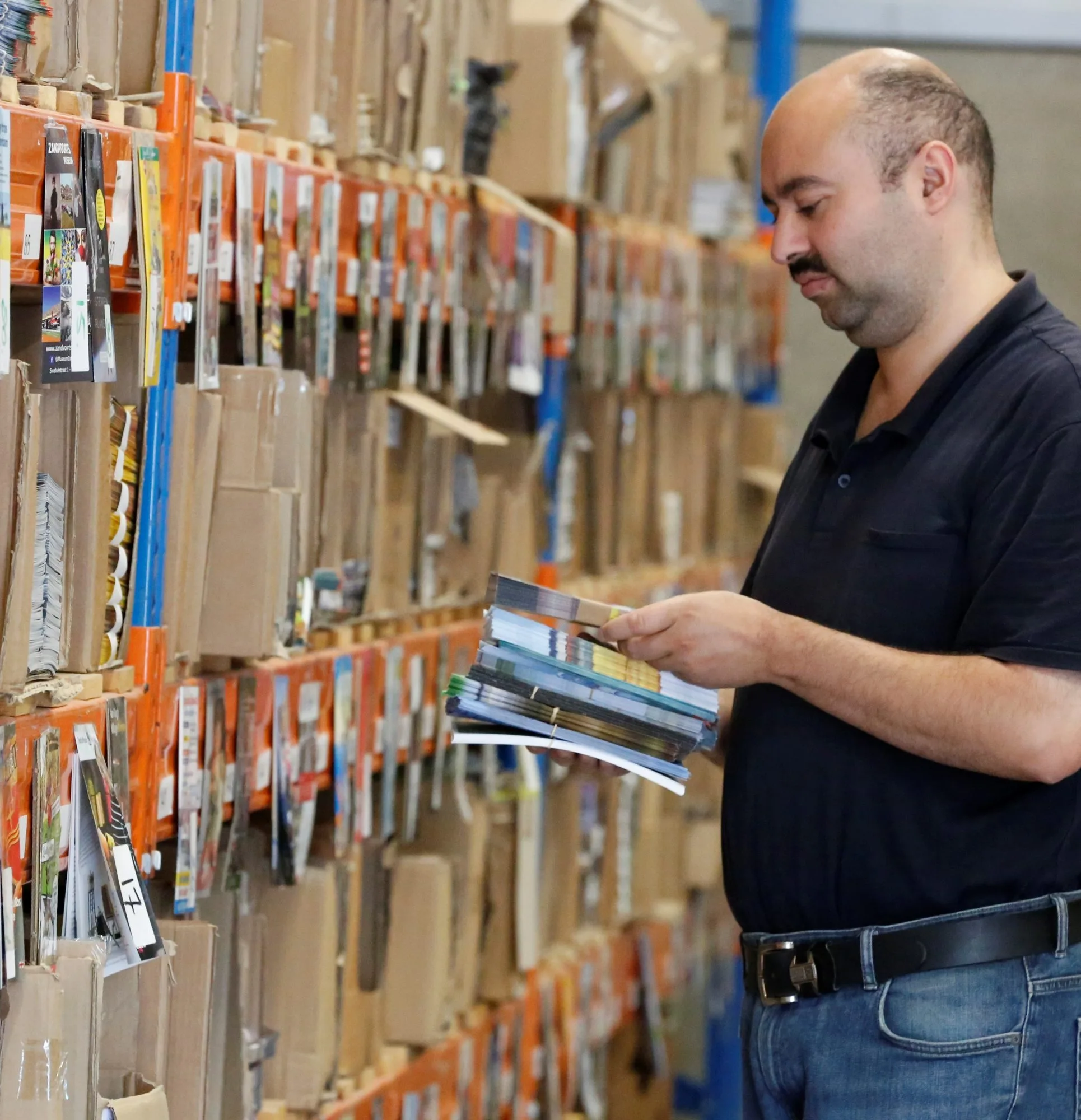 Orderpicken in ons magazijn